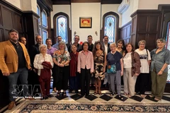 Participantes en la cita (Foto: VNA)