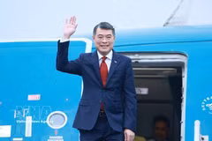 El primer ministro de Vietnam, Le Minh Hung, parte desde Hanoi para asistir a la 48ª Cumbre de la ASEAN. (Foto: VNA)
