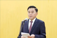 El miembro del Buró Político y miembro permanente del Secretariado del Comité Central del Partido Comunista de Vietnam, Tran Cam Tu (Foto: VNA)