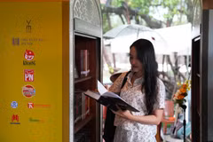 Este espacio no solo funciona como una biblioteca pública gratuita, sino también como un punto de encuentro cultural (Foto: VNA)