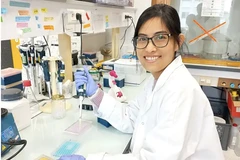 La profesora asociada Nguyen Thi Mong Diep, máster en ciencias y docente de la Universidad de Quy Nhon