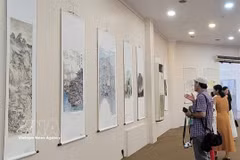 Una esquina de la exposición (Foto. VNA)