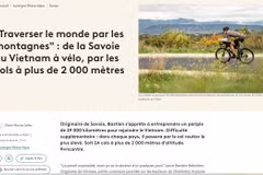 La historia de Bastien Rebotton aparece en la página web de France 3, el canal de televisión nacional de Francia. (Foto: VNA)