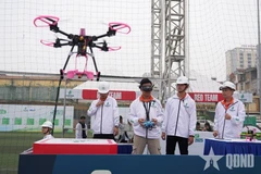 El concurso PV GAS 2025 UAV Cup busca impulsar el desarrollo de soluciones tecnológicas (Foto: qdnd.vn)