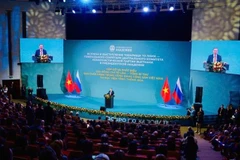 El secretario general del Partido Comunista de Vietnam, To Lam, habla en el evento (Foto: VNA)