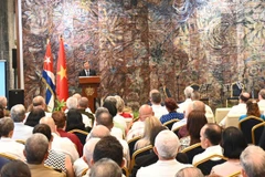 En la ceremonia (Foto: VNA)