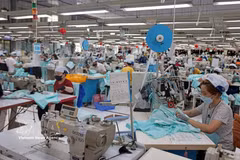 Las prendas de vestir son uno de los principales productos de exportación de Vietnam a Rusia. (Foto: VNA)