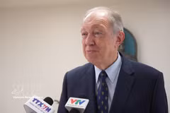Andrey Tatarinov, exembajador de Rusia en Vietnam y presidente del jurado (Foto: VNA)