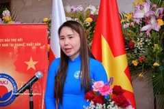 Le Thuong, presidenta de la Asociación de Vietnamitas en la región japonesa de Kansai (Foto: VNA)