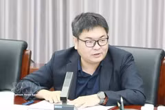 Huang Rihan, director del Instituto de Investigación de la Ruta Marítima de la Seda de la Universidad de Huaqiao, en la provincia china de Fujian. (Foto: VNA)