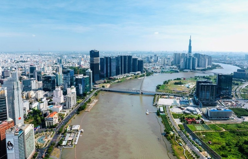 El río Saigón atraviesa Ciudad Ho Chi Minh. (Fuente: VNA)