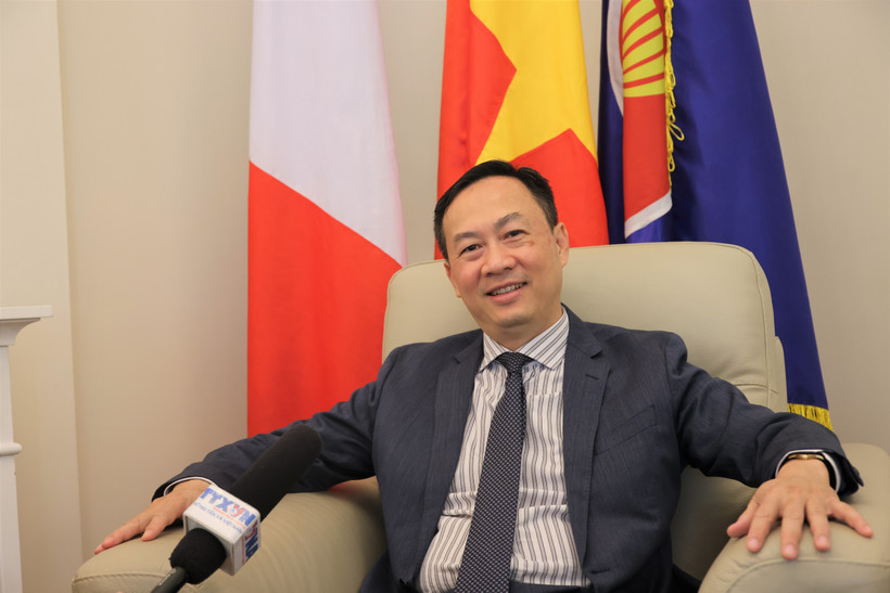 El embajador de Vietnam en Italia, Duong Hai Hung. (Fuente: VNA)