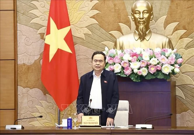 El presidente de la Asamblea Nacional de Vietnam, Tran Thanh Man. (Fuente: VNA)