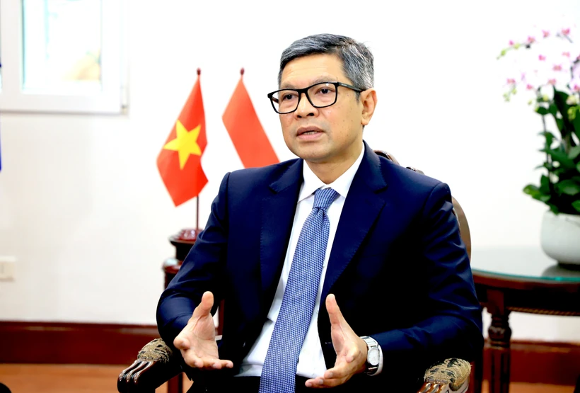 El embajador indonesio en Vietnam, Denny Abdi. (Fuente: VNA)