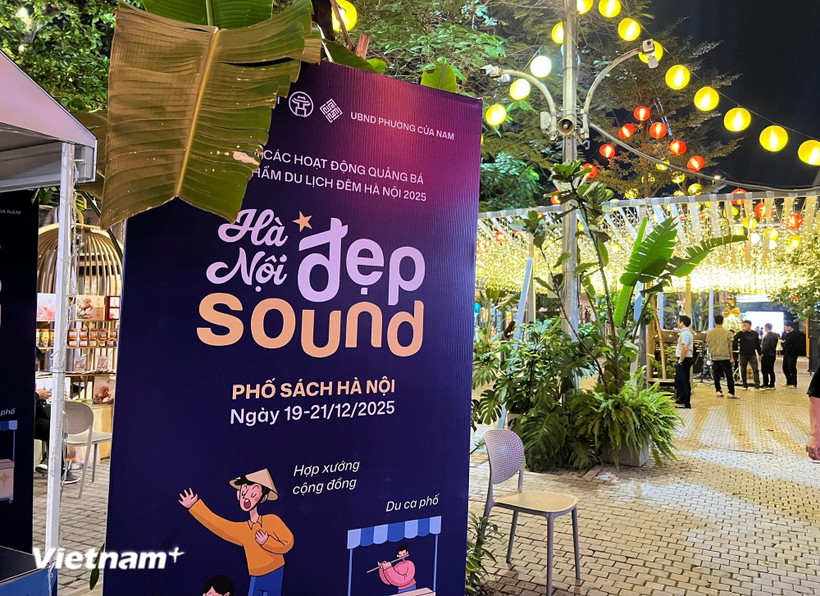 Hanoi apuesta por el turismo nocturno con experiencias musicales y culturales. (Fuente: VNA)