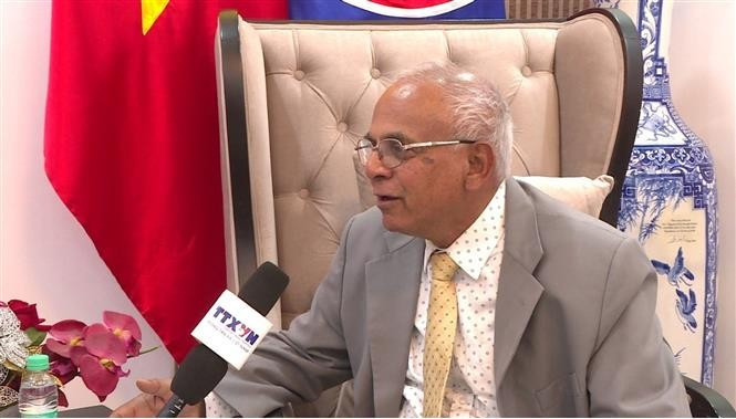 El general P.K Chakravorty. (Fuente: VNA)