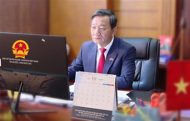 El embajador de Hanoi en Vientiane, Nguyen Minh Tam. (Fuente: VNA)