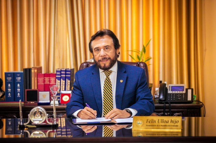 El vicepresidente de El Salvador, Félix Ulloa. (Fuente: VNA)