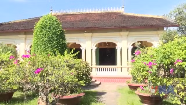 Una casa en el pueblo antiguo Dong Hoa Hiep. (Fuente: VNA)