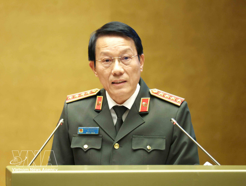El general Luong Tam Quang, miembro del Buró Político y ministro de Seguridad Pública. (Fuente: VNA)