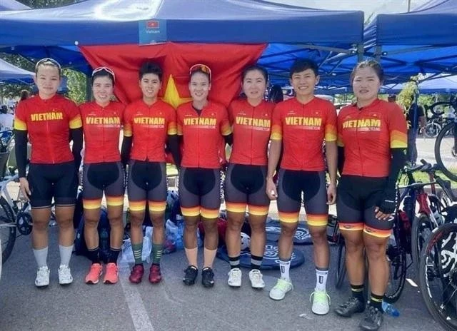 Ciclistas vietnamitas. (Fuente: VCF)