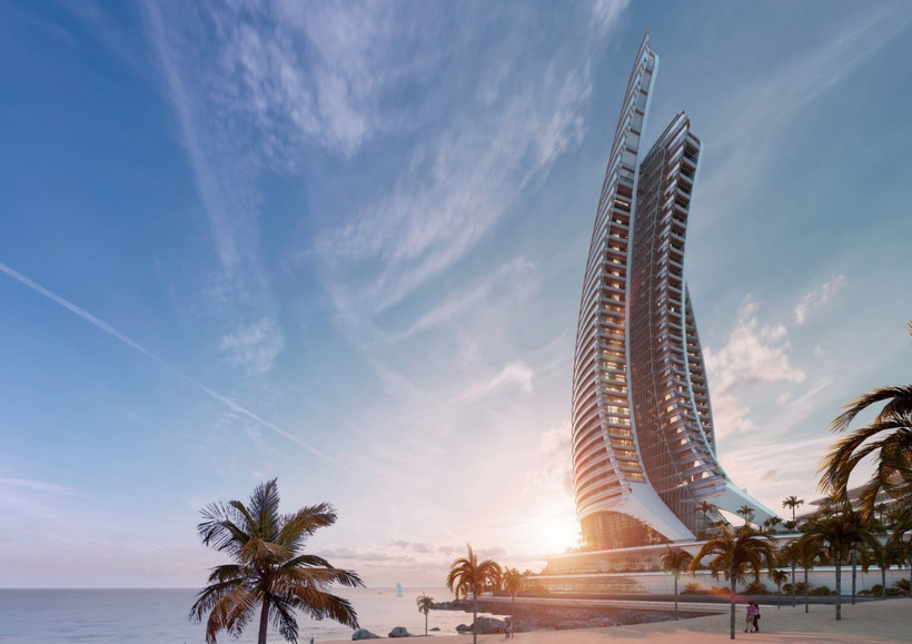 El edificio Khat Vong – Aspira Tower tiene prevista su finalización en 2027 en Hon Thom, Phu Quoc. (Fuente: https://vneconomy.vn/)