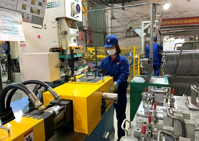 En una empresa en la provincia de Thanh Hoa. (Fuente: VNA)