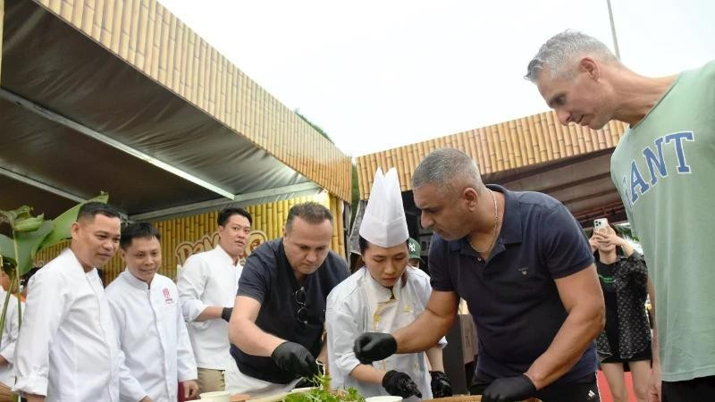 En el Festival Da Nang Food Tour 2025. (Fuente: VNA)