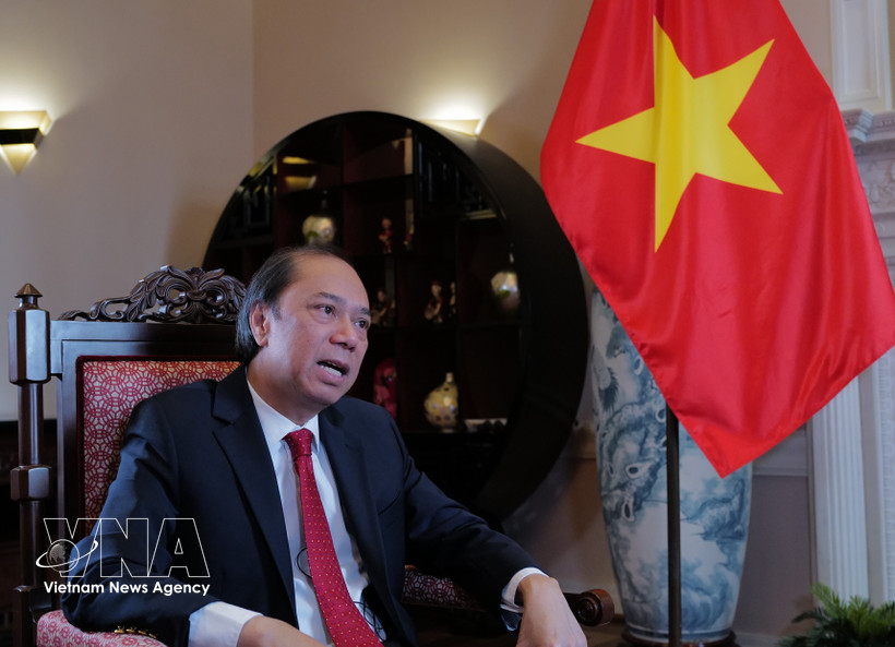El embajador de Vietnam en Estados Unidos, Nguyen Quoc Dung. (Fuente: VNA)