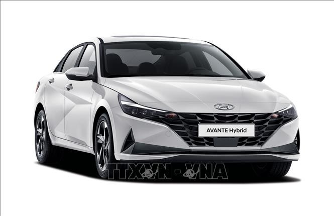Hyundai presentó el nuevo Avante Hybrid en Seúl, Corea del Sur, el 13 de agosto de 2020. (Fuente: VNA)