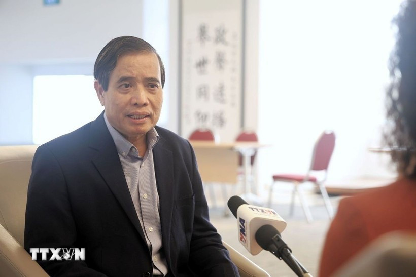 El profesor Vu Minh Khuong de la Escuela de Políticas Públicas Lee Kuan Yew. (Fuente: VNA)