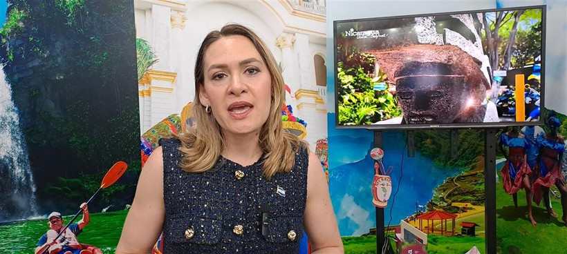Mara Stotti, co-directora del Instituto Nicaragüense de Turismo. (Fuente: Prensa Latina)