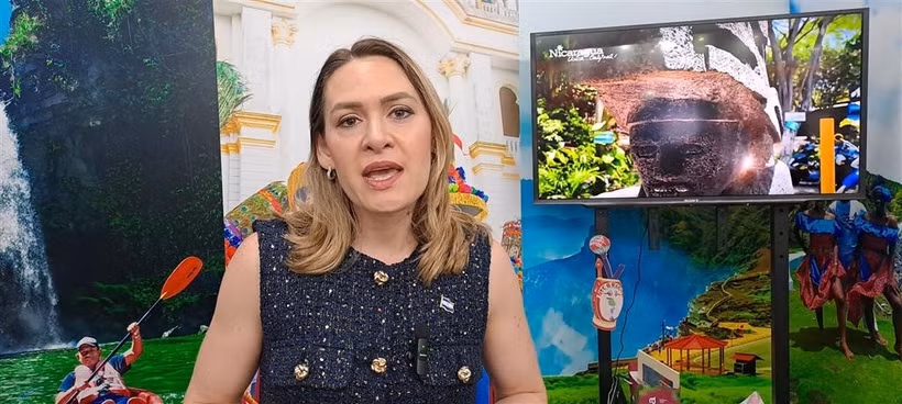 Mara Stotti, co-directora del Instituto Nicaragüense de Turismo. (Fuente: Prensa Latina)