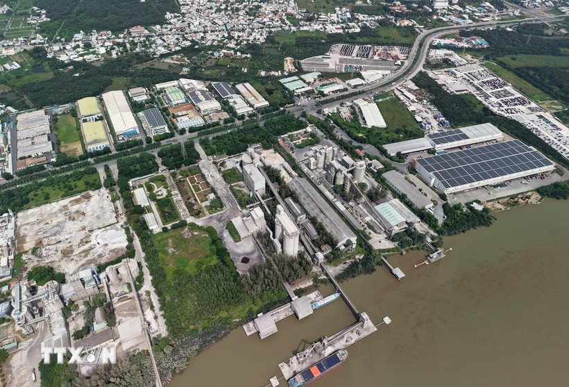 En el parque industrial de Hiep Phuoc. (Fuente: VNA)