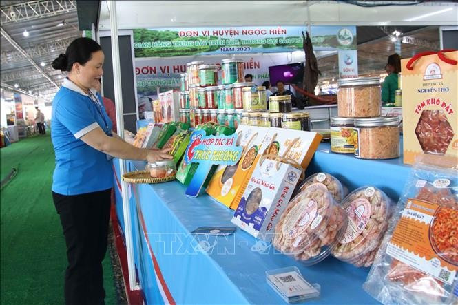 Productos de OCOP Ca Mau. (Fuente: VNA)
