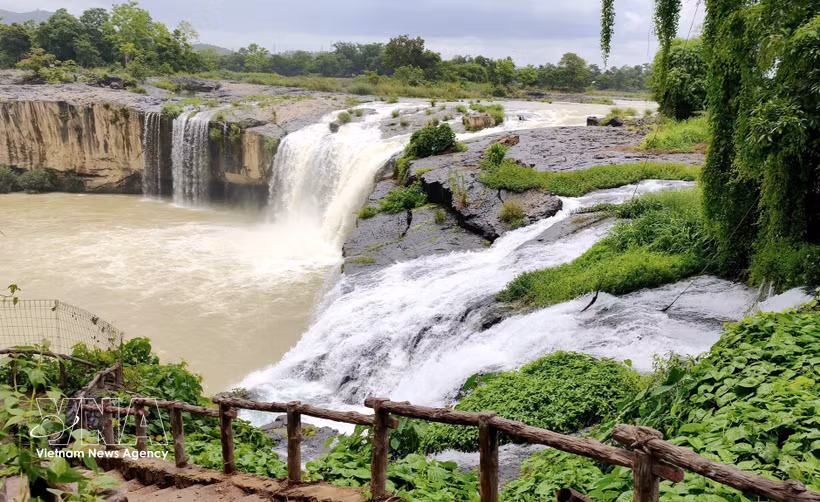 La cascada Dray Sap se encuentra dentro del Geoparque Global Dak Nong. (Fuente: VNA)