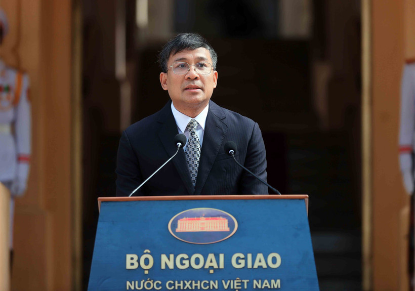 El viceministro permanente de Relaciones Exteriores Nguyen Minh Vu. (Fuente: VNA)