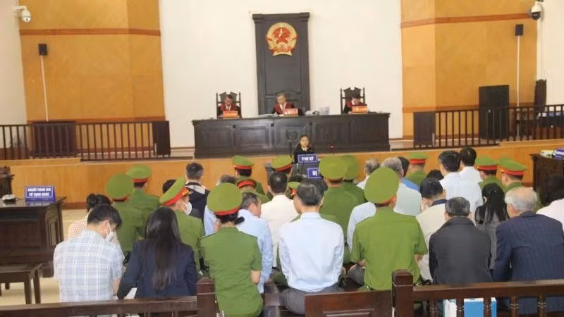 En el juicio. (Fuente: nhandan.vn)