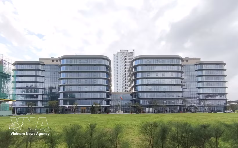 El Centro Financiero Internacional de Vietnam en Da Nang. (Fuente: VNA)