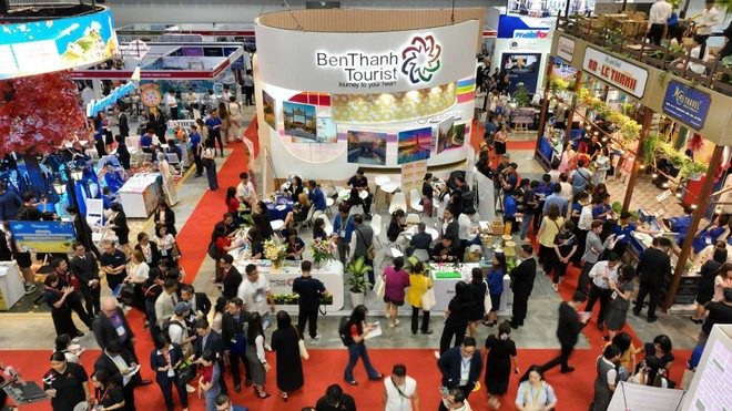 Las ferias internacionales de turismo son oportunidades para que las empresas vietnamitas promuevan su imagen. (Fuente: VietnamPlus)
