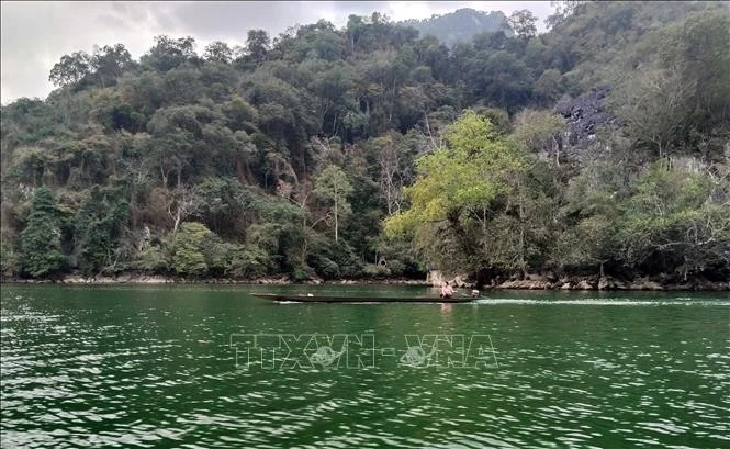 En el lago de Ba Be. (Fuente: VNA)