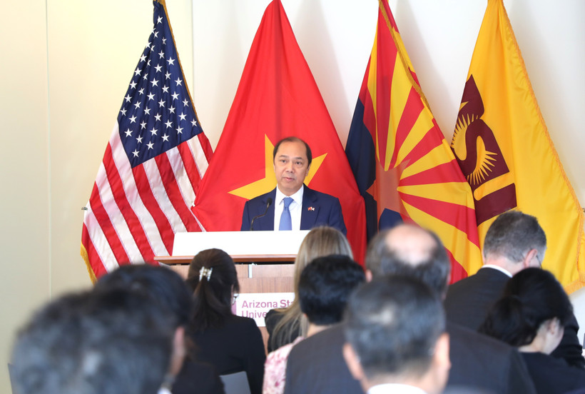 El embajador vietnamita en Washington, Nguyen Quoc Dung. (Fuente: VNA)