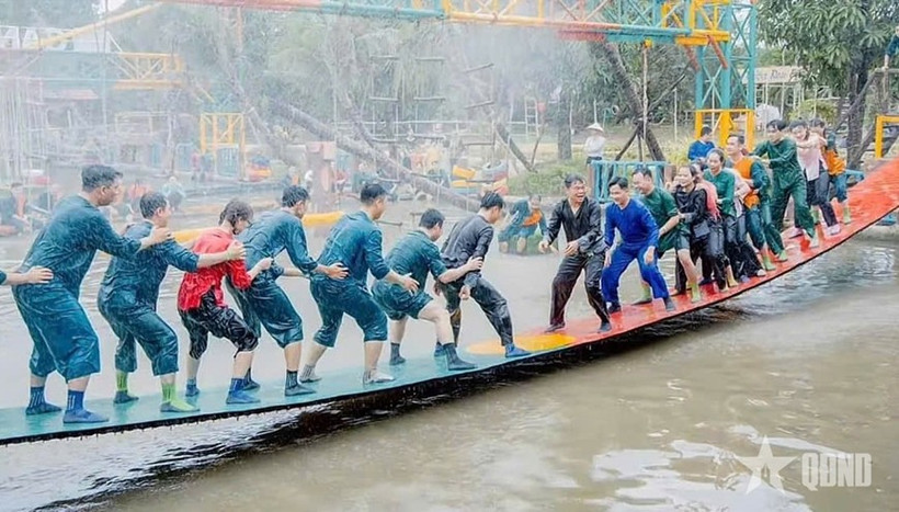 Turistas en el delta del Mekong. (Fuente: qdnd.vn)