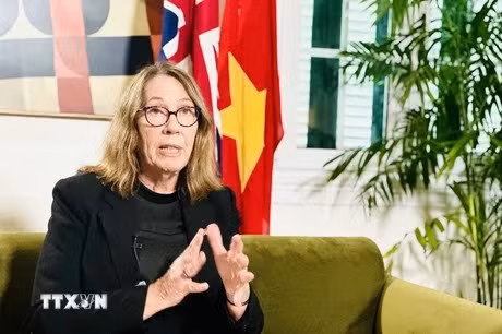 La presidenta del Senado de Australia, Sue Lines. (Fuente: VNA)