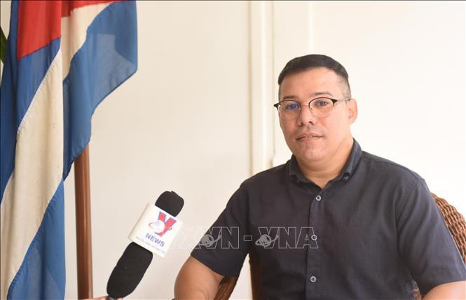 Ruvislei González Sáez, investigador principal del Centro de Investigaciones de Política Internacional de Cuba (Foto: VNA)