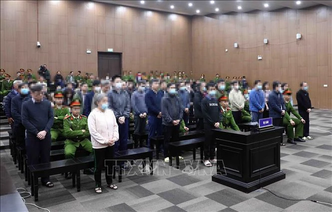 En el juicio de primera instancia. (Foto: VNA)