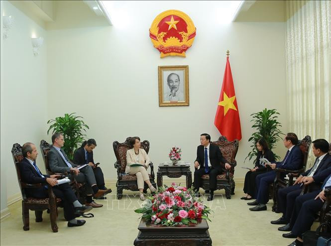 Panorama de la reunión. (Foto: VNA)