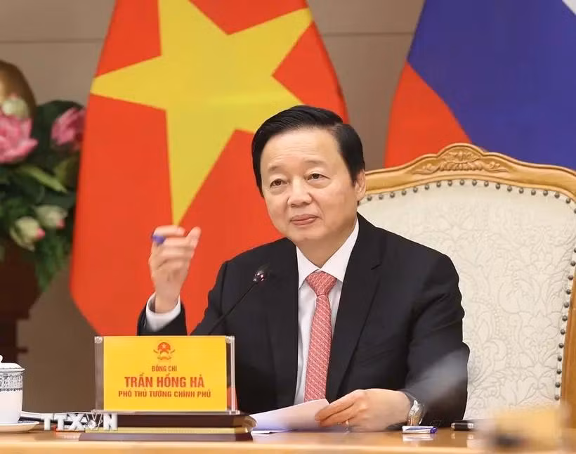 El viceprimer ministro vietnamita Tran Hong Ha. (Fuente: VNA)