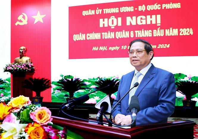 El primer ministro de Vietnam, Pham Minh Chinh. (Fuente: VNA)
