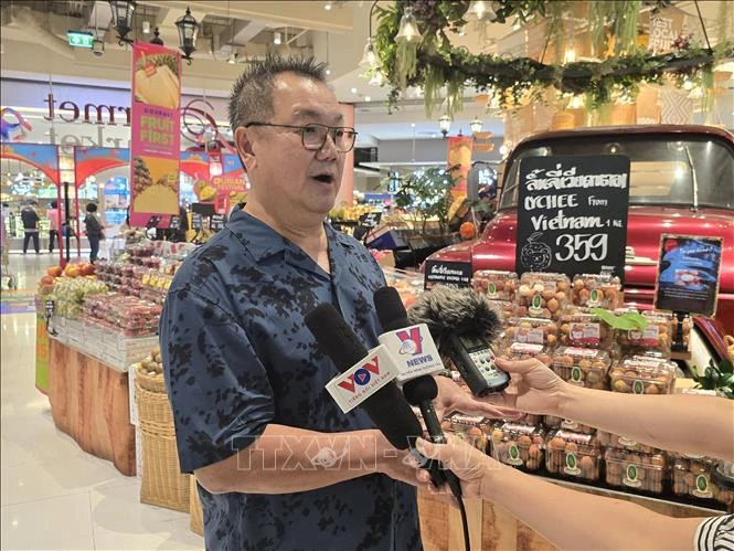 Pumin Piyawanich, representante de la empresa Ekthai (Fuente: VNA)